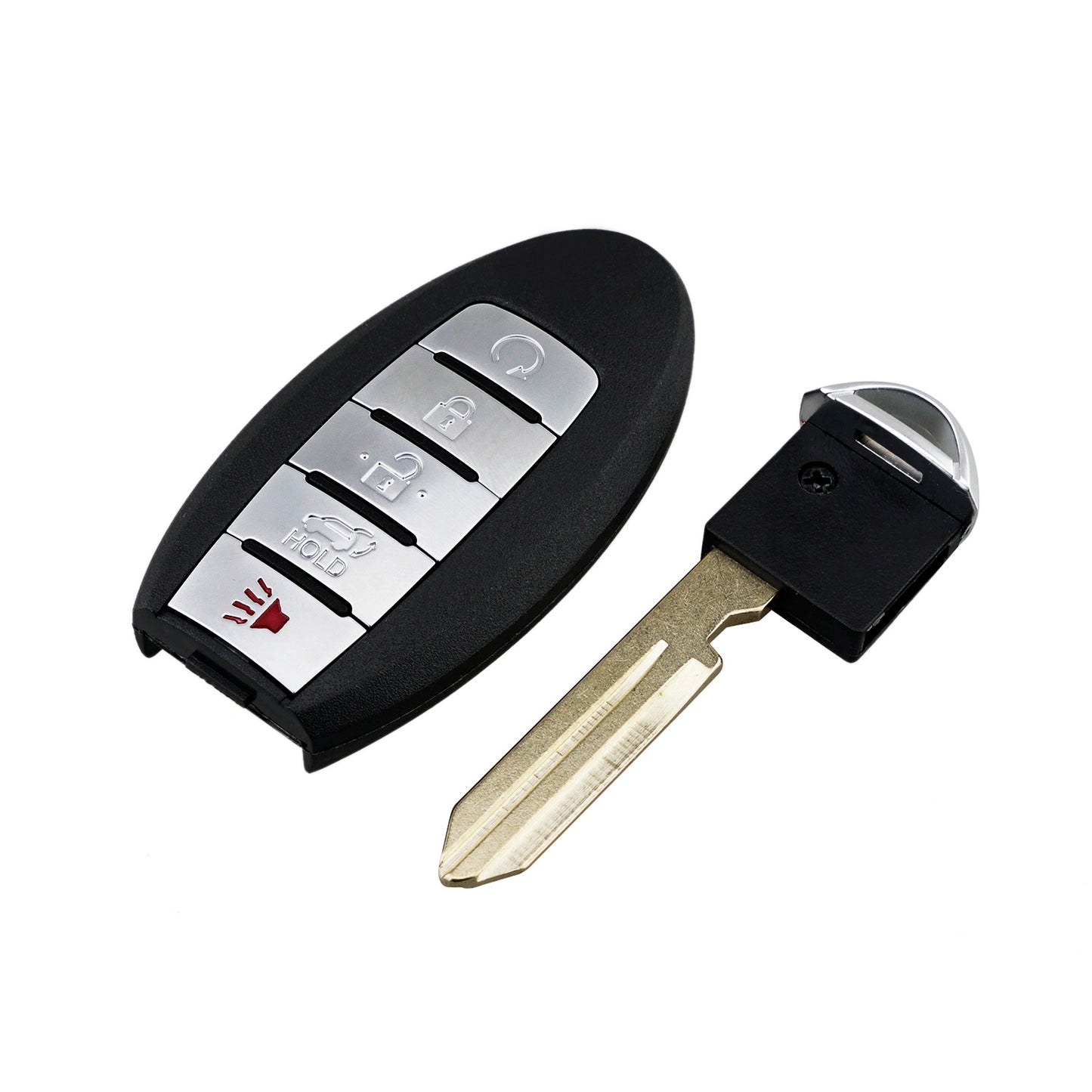5 Buttons 433MHz 4A Chip S180144110FCC KR5S180144106 Smart Car remote Keyless Key For 2017-2018 Nissan Rogue Auto Parts SKU : J321