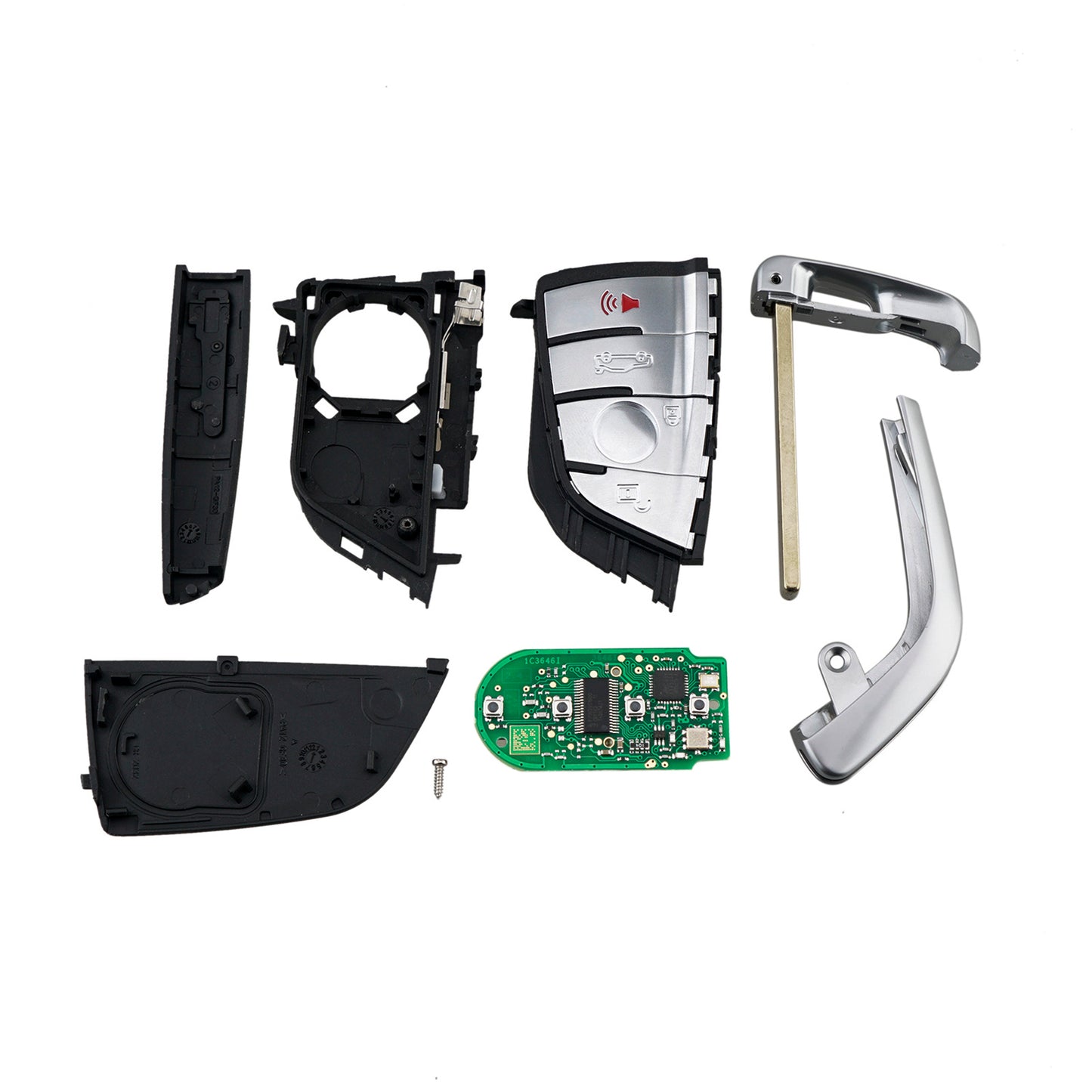 4 Buttons 315MHz Keyless Entry Fob Remote Car Key For 2009-2018 BMW 3-7 Series X3 X5 FCC ID : YGOHUF5662 SKU:J296