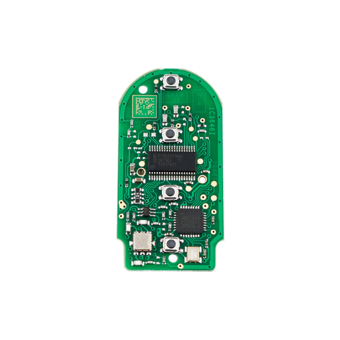 4 Buttons 315MHz Keyless Entry Fob Remote Car Key For 2009-2018 BMW 3-7 Series X3 X5 FCC ID : YGOHUF5662 SKU:J296