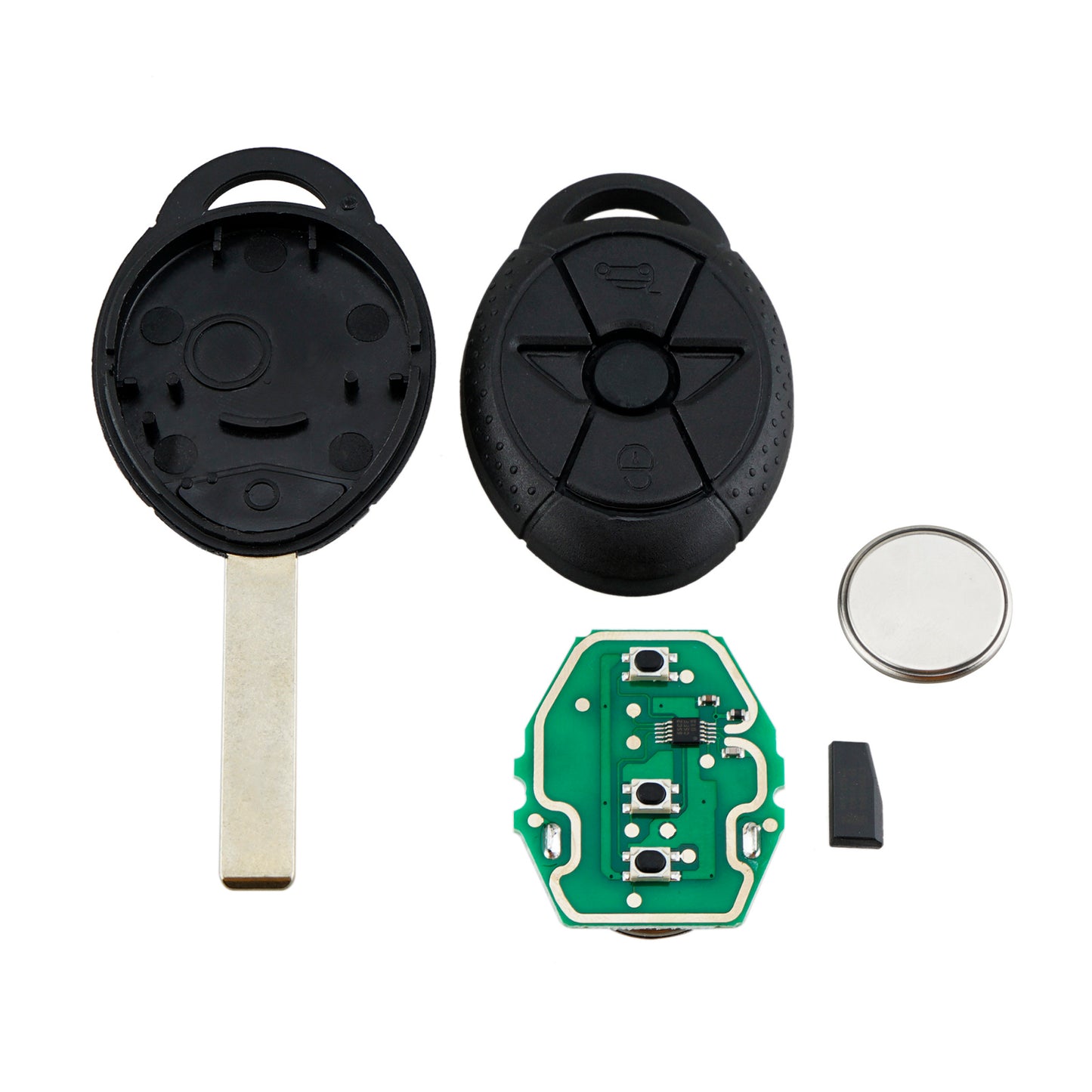3 Buttons 315MHz Keyless Entry Fob Remote Car Key For 2005 - 2007 Mini Cooper / S EWS systems FCC ID: LX8F2V SKU : J396