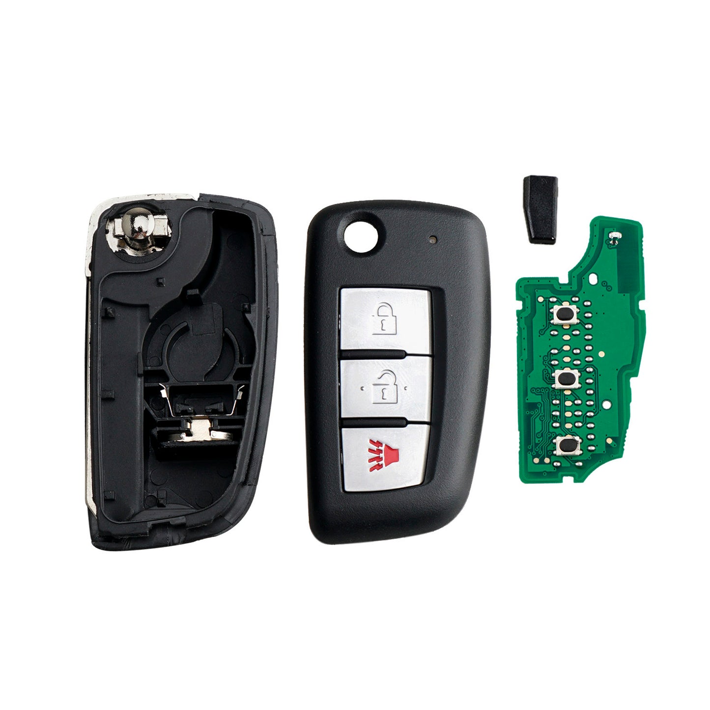 3 buttons 315MHz Smart Keyless Entry Car Fob Remote Key For 2002-2017 Nissan FCC ID:KBRASTU15, CWTWB1U415, CWTWB1U733, CWTWB1U82 SKU : J194
