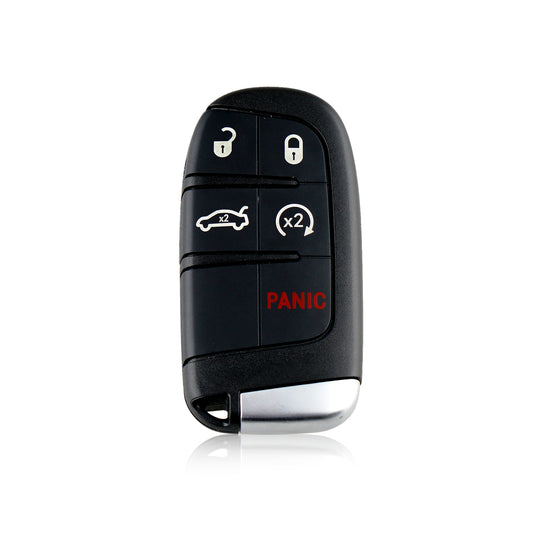 5 Buttons 433MHz Smart Keyless Entry Car Fob Remote Key For 2011-2019 Dodge Dart Journey Charger Chrysler 300 FCC ID:  M3N-40821302 SKU : J246