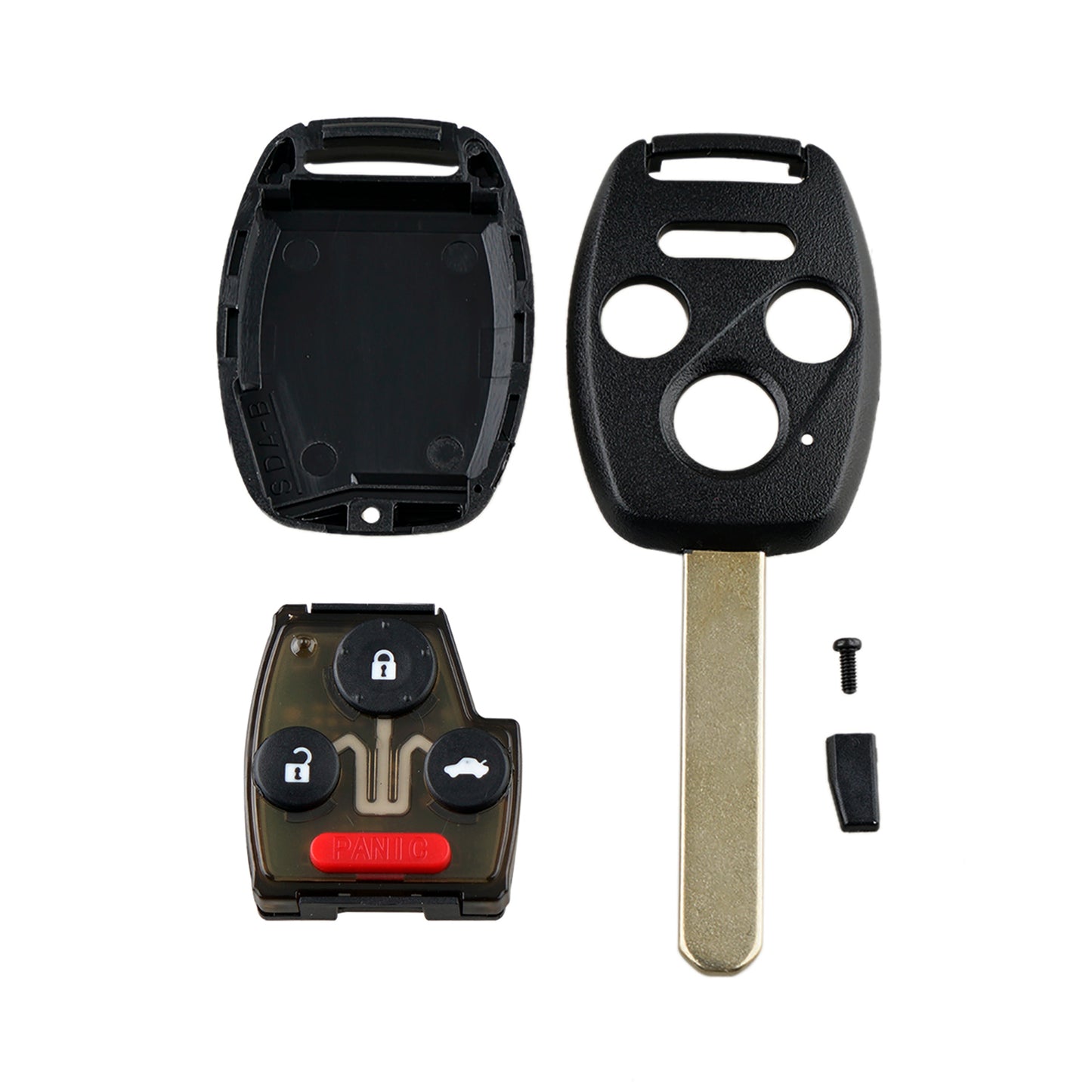 3+1 BUTTONS 313.8MHz Keyless Entry Fob Remote Car Key For HONDA ACCORD 2008-2012 AUTO PARTS SKU : J51OEM