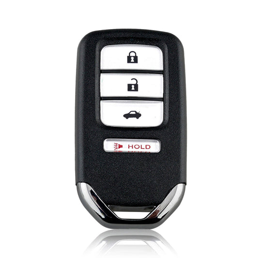 4 Buttons 433.92MHz Smart Keyless Entry Car Fob Remote Key for 2017-2020 Honda Civic EX SI 2 Door 6MT FCC ID: KR5V2X SKU : H310