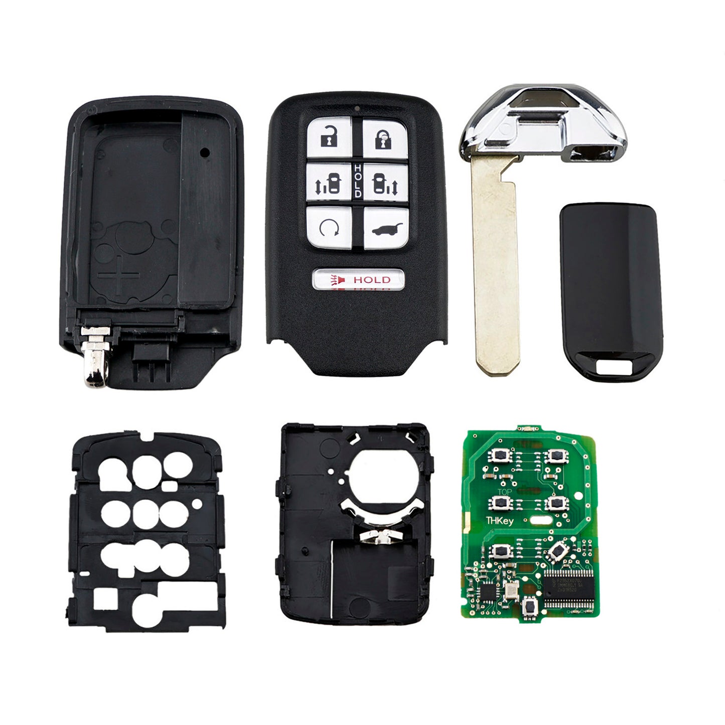 7 Buttons 433.92MHz Keyless Entry Fob Remote Car Key For 2018 - 2020 Honda Odyssey FCC ID: KR5V2X V41 SKU : J320