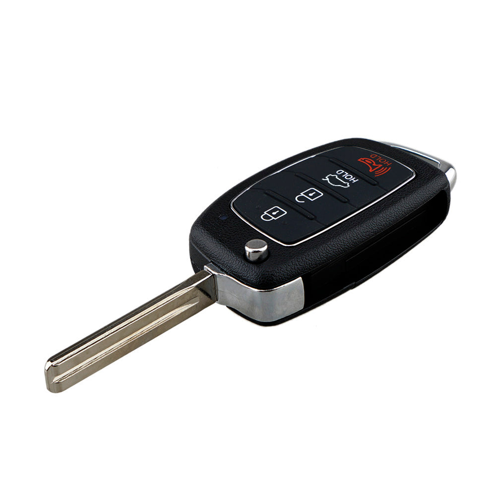4 Buttons 433MHz Keyless Entry Fob Remote Car Key For 2015 - 2017 Hyundai Sonata FCC ID: TQ8-RKE-4F16 SKU : J237