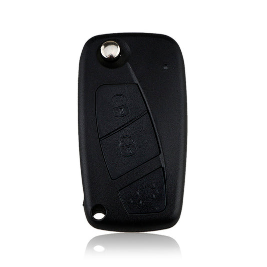 3 Buttons 433 MHz Flip Folding Car Key Fob Remote Key For FIAT PANDA IDEA PUNTO STILO Black / Blue