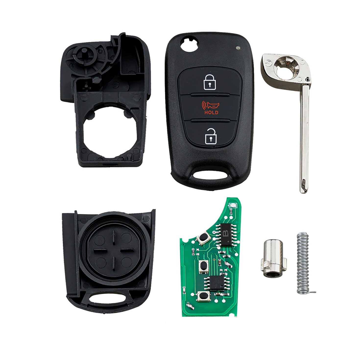 3 Buttons 315MHz Keyless Entry Fob Remote Car Key For 2012 - 2013 Kia Sportage FCC ID: NYOSEKSAM11ATX (SL) SKU : J235