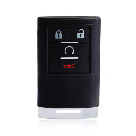 4 Buttons 315MHz Keyless Entry Proximity Remote Smart Fob Car KeyFor 2007-2014 Cadillac Escalade ESV EXT FCC ID : OUC6000066 SKU:J739