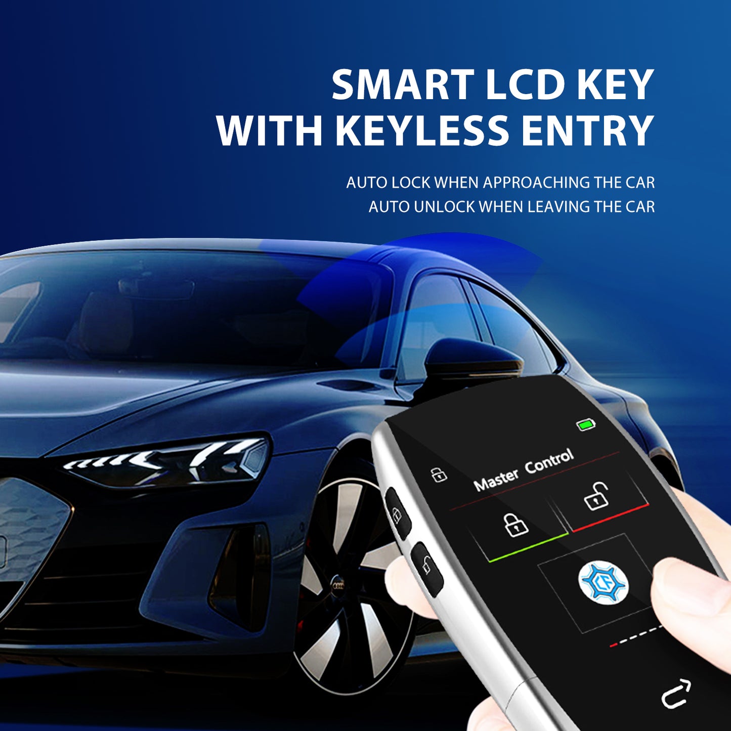 2022 Best Selling Keyless Entry System Touch Screen Smart LCD Key For All Vehicles
