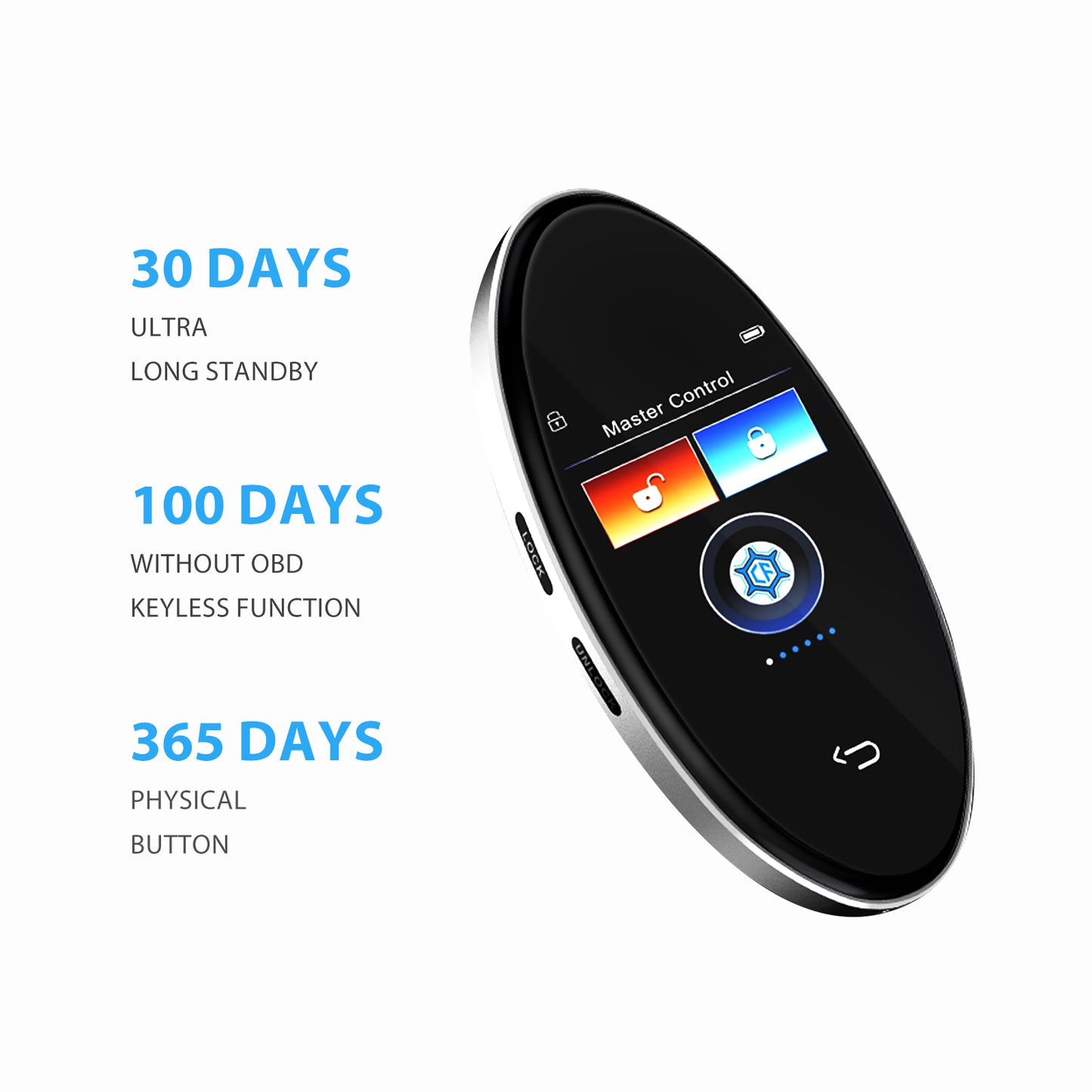 2022 Best Selling CF818 Keyless Entry System Touch Screen Smart LCD Car Key For All Vehicles
