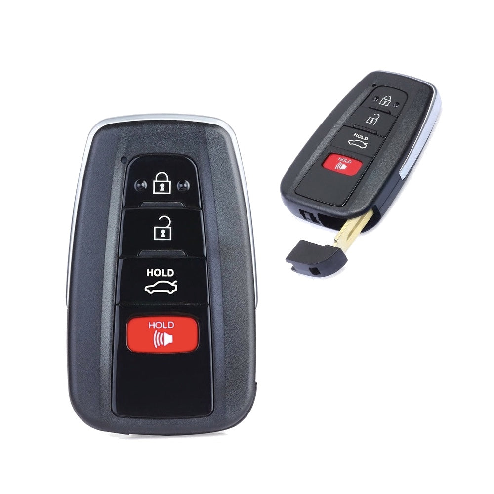 4 Buttons 314.3MHz 8A Chip Proximity Smart Car Remote Key for 2018-2019 Toyota Camry FCC ID : HYQ14FBC SKU : H542