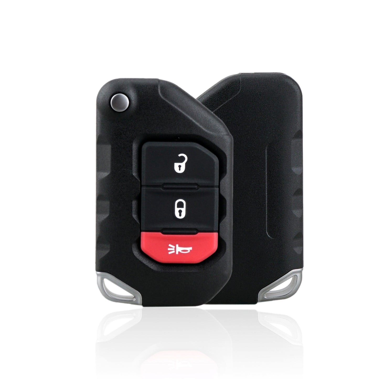 3Buttons 433.92MHz Keyless Entry Fob Remote Car Key For 2018 - 2021 Jeep Wrangler Gladiator FCC ID: OHT1130261 SKU : J592