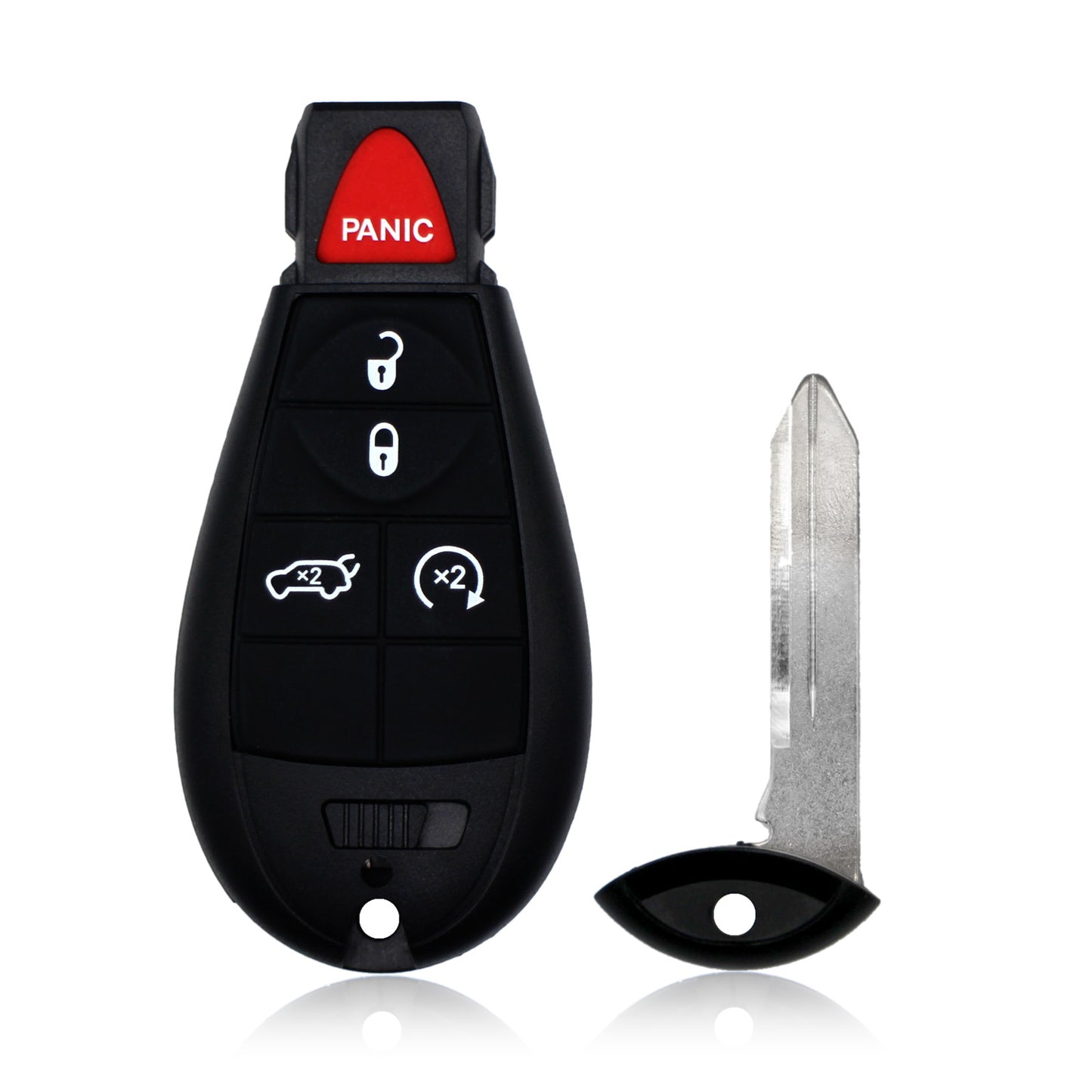 5 Buttons 433MHz Keyless Entry Fob Remote Car Key For 2014- 2020 Jeep Cherokee FCC ID: GQ4-53T SKU : J913
