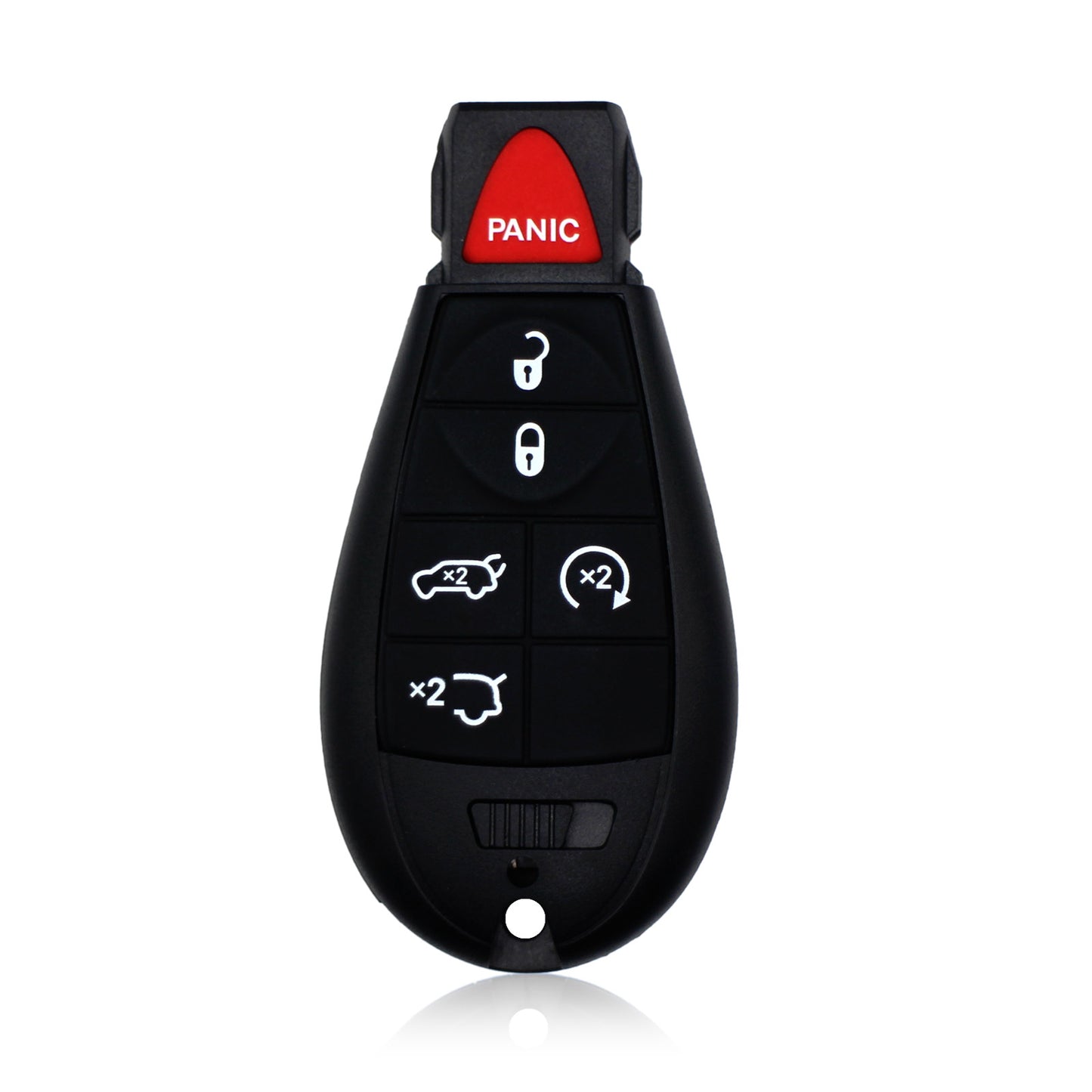 5+1 Buttons 433MHz Keyless Entry Fob Remote Car Key For 2008 - 2013 Jeep Grand Cherokee (Non-Prox)  Commander FCC ID: M3N5WY783X IYZ-C01CSKU : J421