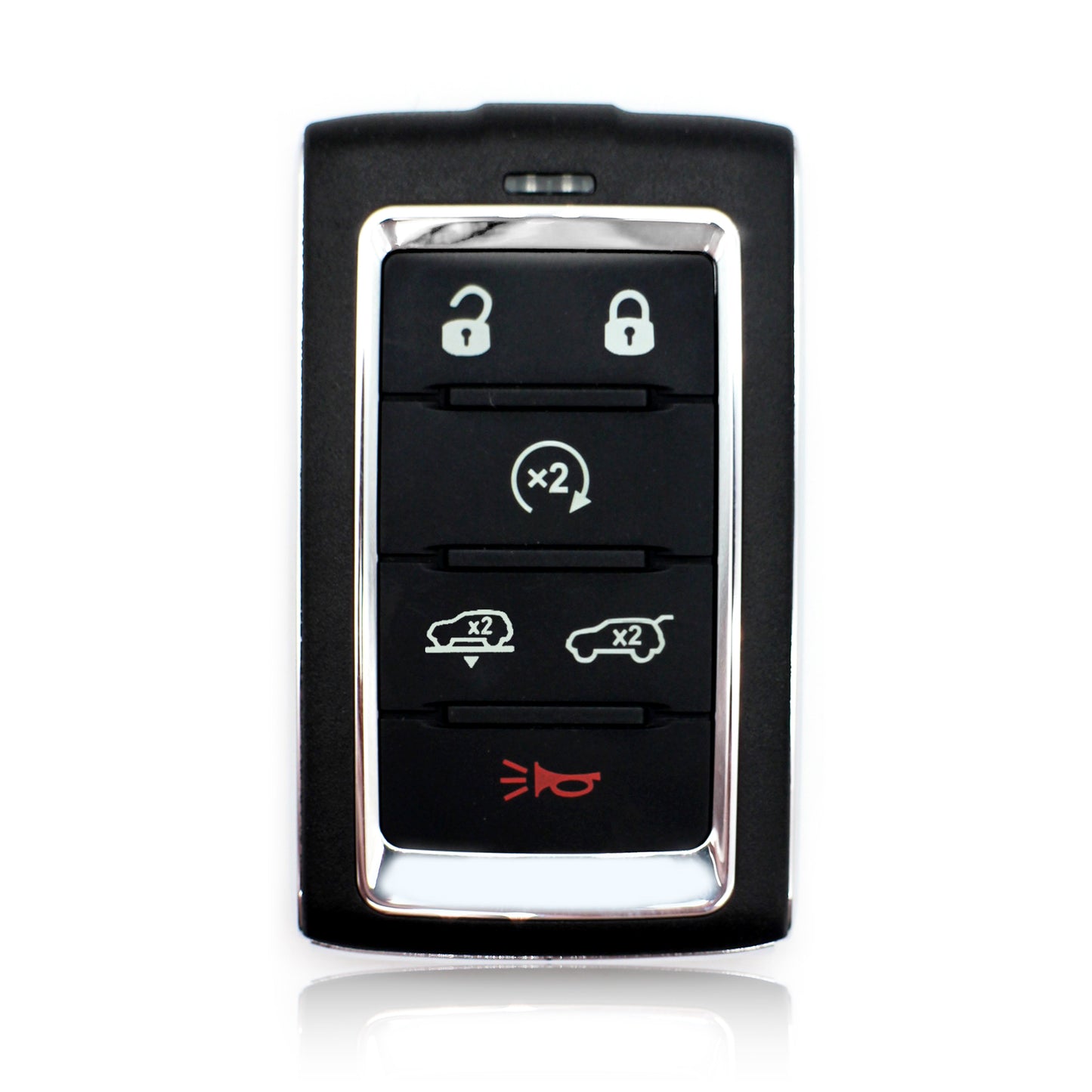 5+1 Buttons 433.92MHz Keyless Entry Fob Remote Car Key For 2021 - 2023 Jeep Grand Wagoneer Cherokee FCC ID: M3NWXF0B1 SKU : J952