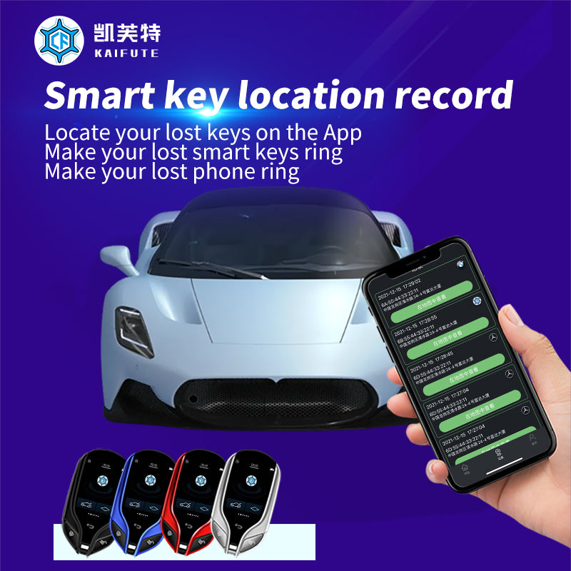 2022 New Arrival Best Selling Remote Control Touch Screen Universal Car Lcd Smart Key for All cars