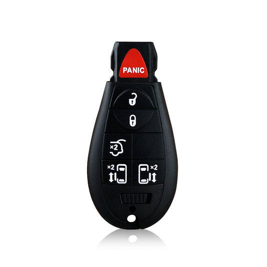 5+1 Buttons 433MHz Keyless Entry Fob Remote Car Key For 2006 - 2018 Dodge Grand Caravan Challenger  Charger Durango Journey Magnum Dakota RAM 2008 - 2015 Jeep Grand Cherokee Commander FCC ID:M3N5WY783X, IYZ-C01C SKU : J029