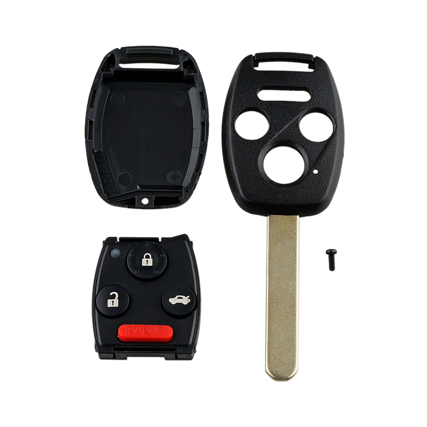 3+1 Buttons 313.8MHz Keyless Entry Fob Remote Car Key For 2006 - 2013 Honda Civic MDX FCC ID: N5F-S0084A N5F-A05TAA SKU : J048