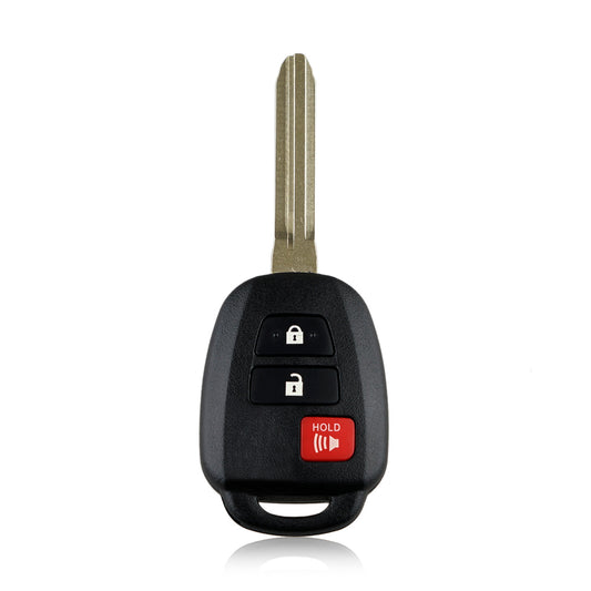 3 Buttons 314MHz Keyless Entry Fob Remote Car Key For 2013-2021 Toyota RAV4 (US built vehicles only) Highlander Tacoma Tundra Sequoia FCC ID:  GQ4-52T GQ452T SKU : J247