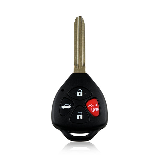 4 Buttons 314MHz Keyless Entry Fob Remote Car Key For 2007-2010 Toyota Camry Corolla (only vehicles with VIN # starting with letter J) FCC ID: HYQ12BBY SKU : J069