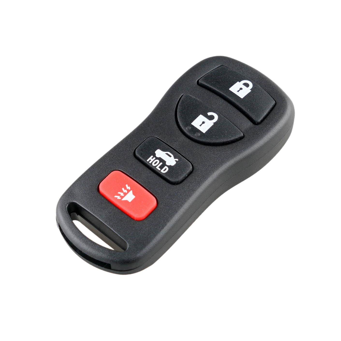 New Replacement Shell Case and 4 Button Pad for Remote Key Fob with FCC KBRASTU15 - Shell ONLY