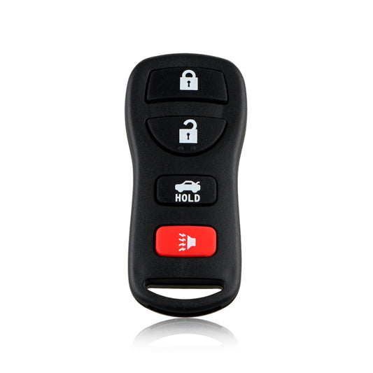 4 Buttons 315MHz Keyless Entry Fob Remote Car Key For 2002-2017 Nissan 350Z Altima Armada Maxima Murano Pathfinder Sentra Versa Quest FCC ID:  KBRASTU15 CWTWB1U415 CWTWB1U733 CWTWB1U821 SKU : J081