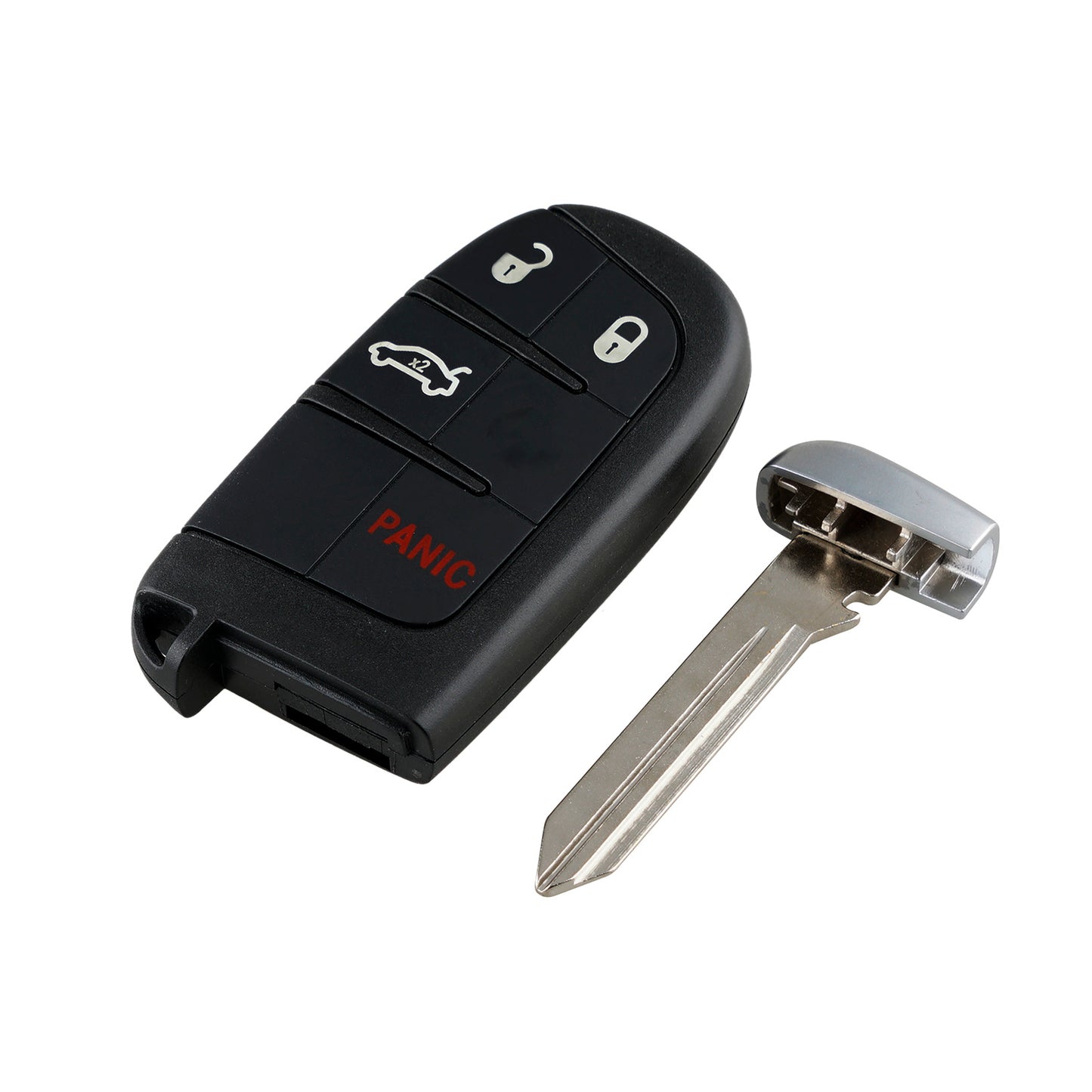 3+1 Buttons 433MHz Keyless Entry Fob Remote Car Key For 2019 - 2021 Dodge Challenger Charger FCC ID: M3M-40821302 SKU : J961