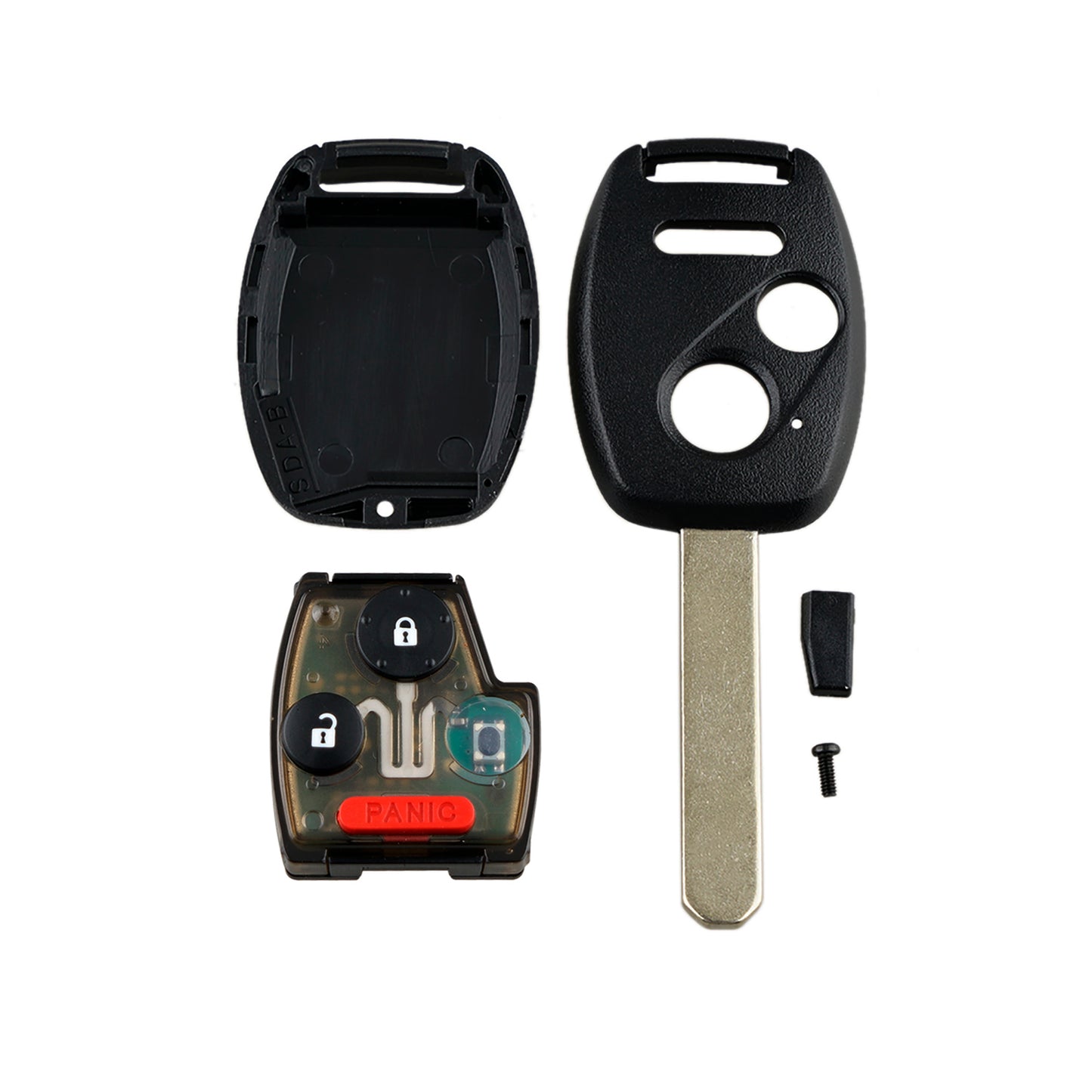 3 Buttons 313.8MHz Keyless Entry Fob Remote Car Key For 2005-2014 Honda Odyssey (LX models Only) Ridgeline FitFCC ID:OUCG8D-380H-A SKU : J055