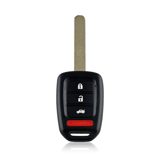 4 Buttons 313.8MHz Keyless Entry Fob Remote Car Key For 2013-2015 Honda Accord Sport LX Civic FCC ID: MLBHLIK6-1T SKU : J063