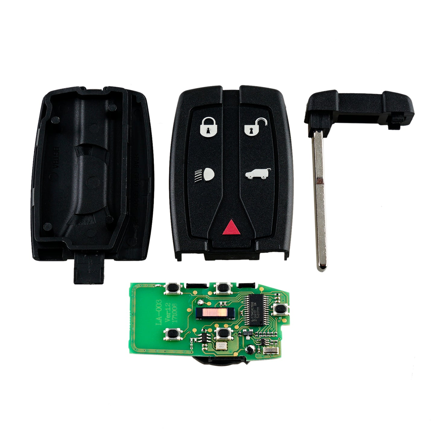 315MHz Keyless Entry Fob Remote Car Key For 2006-2012 Freelander 2  LR2 (US Market)  FCC ID:NT8TX9 NT1-TX9 SKU : J291