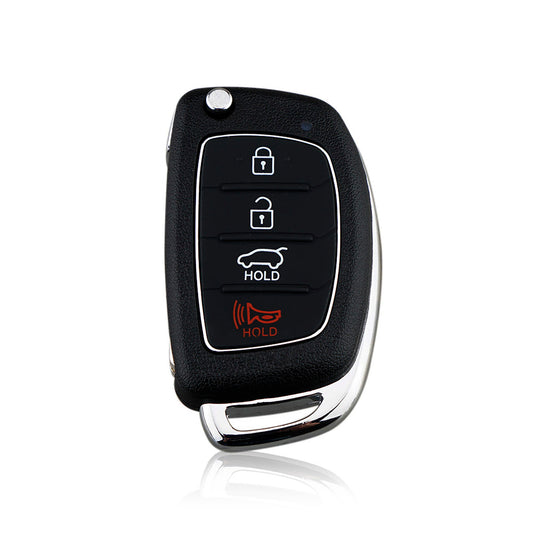 4 Buttons 433MHz Keyless Entry Fob Remote Car Key For 2015 - 2019 Hyundai Santa Fe FCC ID:  TQ8-RKE-4F31 SKU : J416