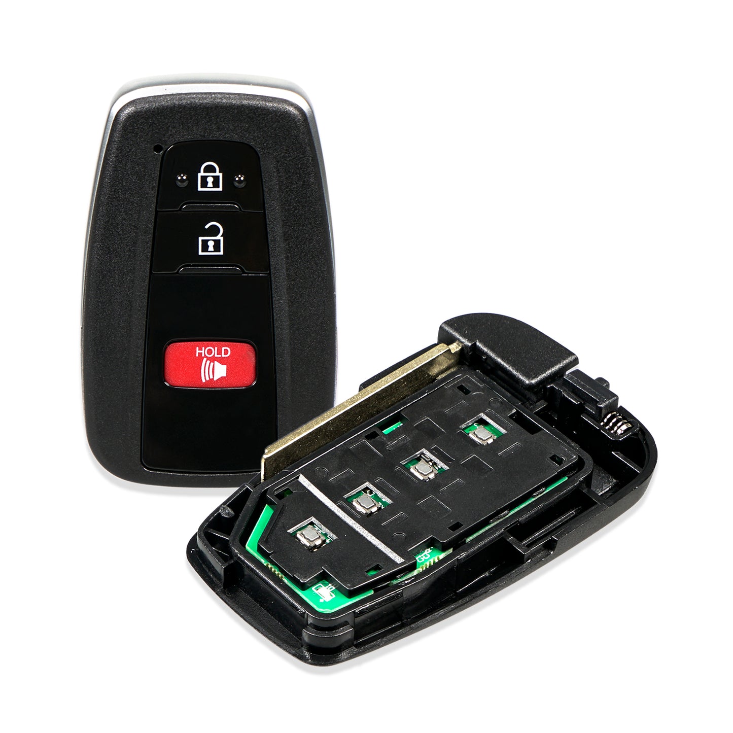 2+1 Buttons 315MHz Keyless Entry Fob Remote Car Key For 2019 - 2021 Toyota RAV4 FCC ID:HYQ14AEM SKU : J877