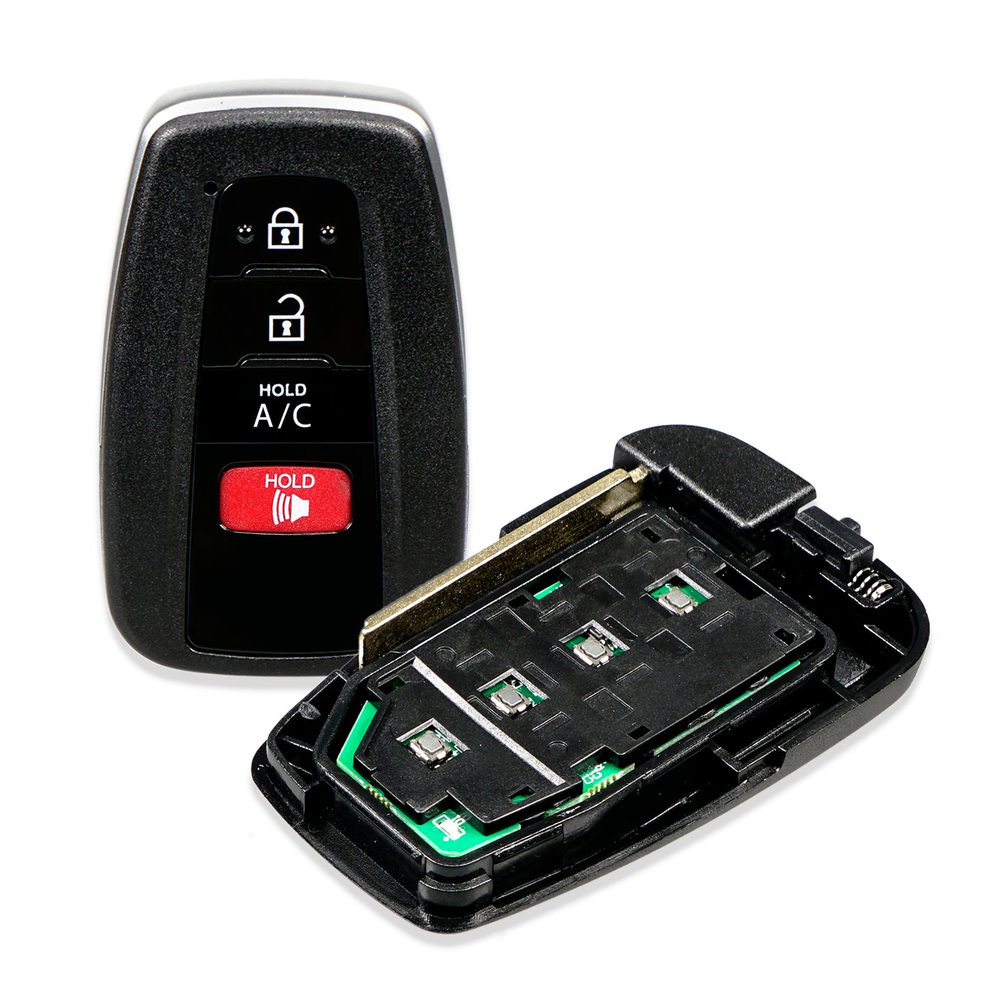 4 Buttons 315MHz Keyless Entry Fob Remote Car Key For 2017 - 2021 Toyota Prius Prime FCC ID: HYQ14FBE SKU : J867