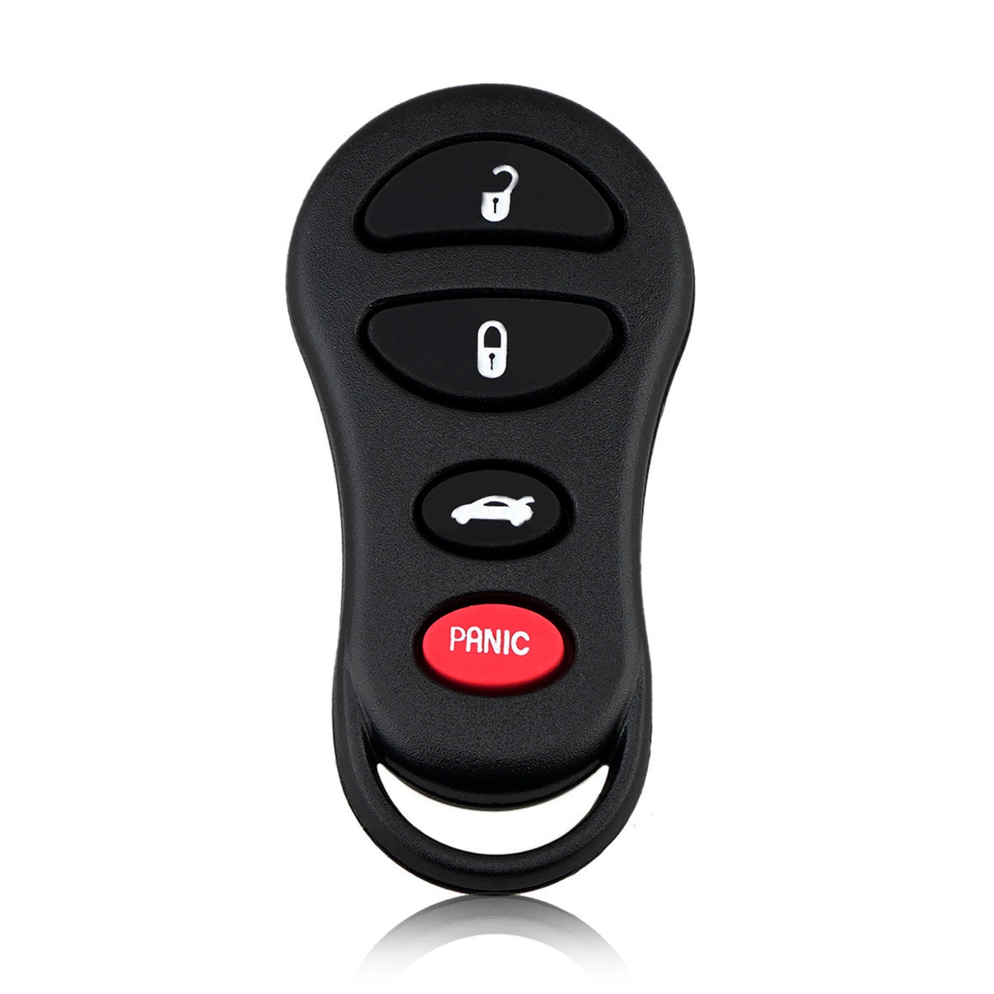 4 Buttons 315MHz Keyless Entry Fob Remote Car Key For 2001-2006 Chrysler 300  Concorde LHS  Sebring *** (Only 4 door and convertible - Will not work for the coupe)*** FCC ID: GQ43VT17T SKU : J376