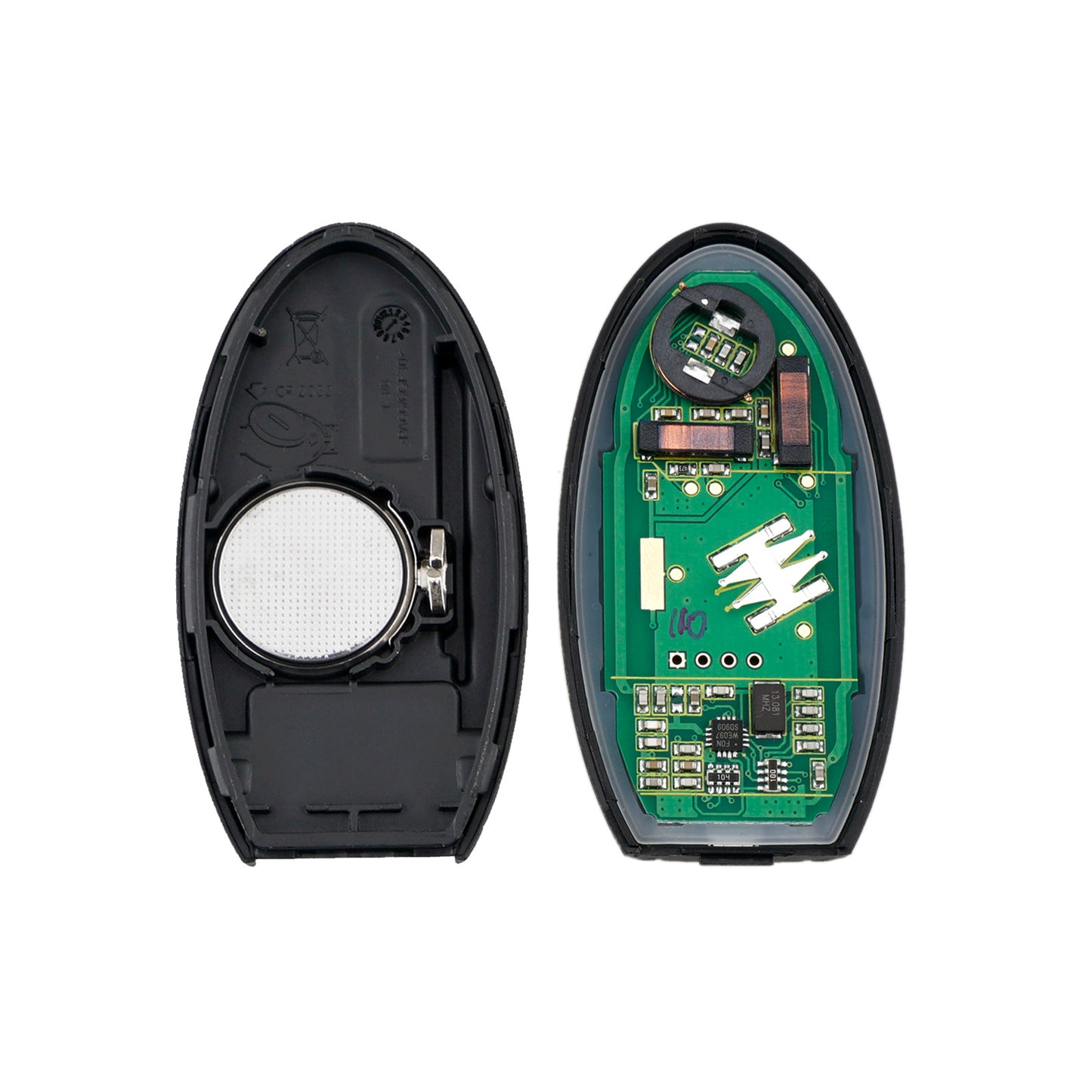 5 Buttons 433MHz Keyless Entry Fob Remote Car Key For 2017 - 2020 Nissan Rogue FCC ID: KR5S180144106 SKU : J321