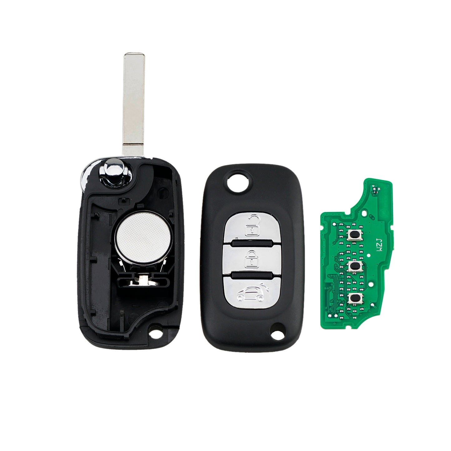 3 Buttons Keyless Entry Fob Remote Car Key For 2012-2013 Kia Sportage FCC ID: NYOSEKSAM11ATX SKU : J447