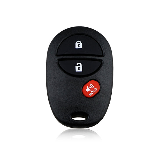 3 Buttons 315MHz Keyless Entry Fob Remote Car Key For 2008 - 2018 Toyota Sequoia Solara Avalon Highlander Sienna Tacoma FCC ID:GQ43VT20T SKU : J071