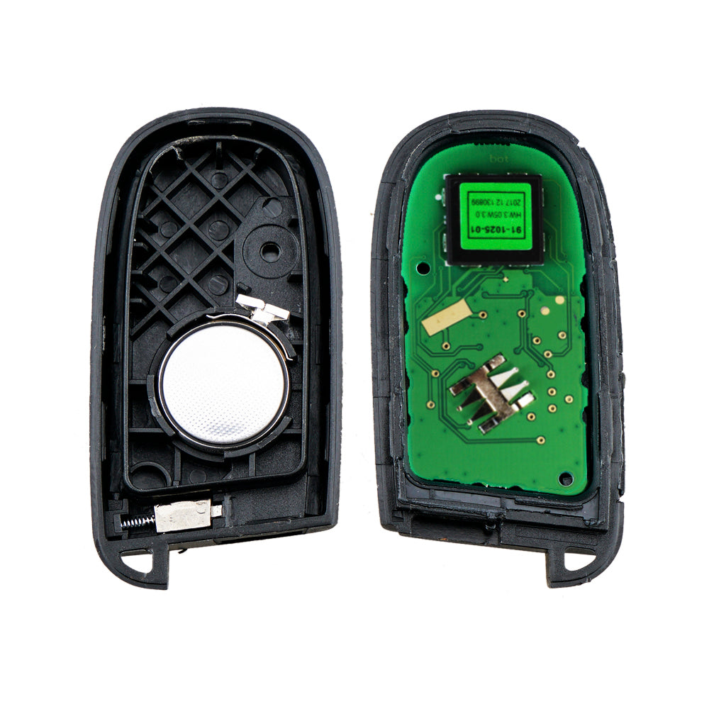 5 Buttons 433MHz Keyless Entry Fob Remote Car Key For 2014 - 2022 Jeep Grand Cherokee FCC ID: M3N-40821302 SKU : J099