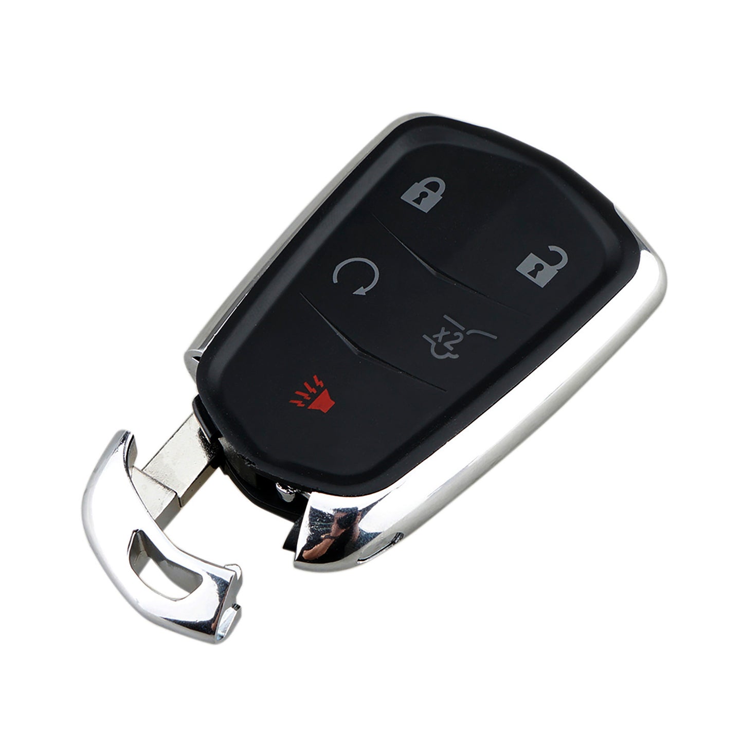 4+1 Buttons 315MHz Keyless Entry Fob Remote Car Key For 2015 - 2019 Cadillac Escalade SRX FCC ID: NBG009768T SKU : J436