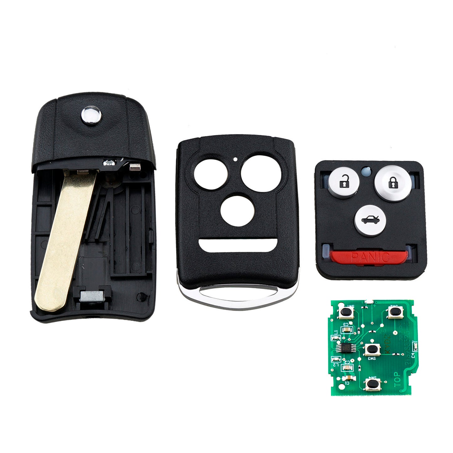 4 Buttons 313.8MHz Keyless Entry Fob Remote Car Key For 2007-2008 Acura TL FCC ID:OUCG8D-439H-A SKU : J260