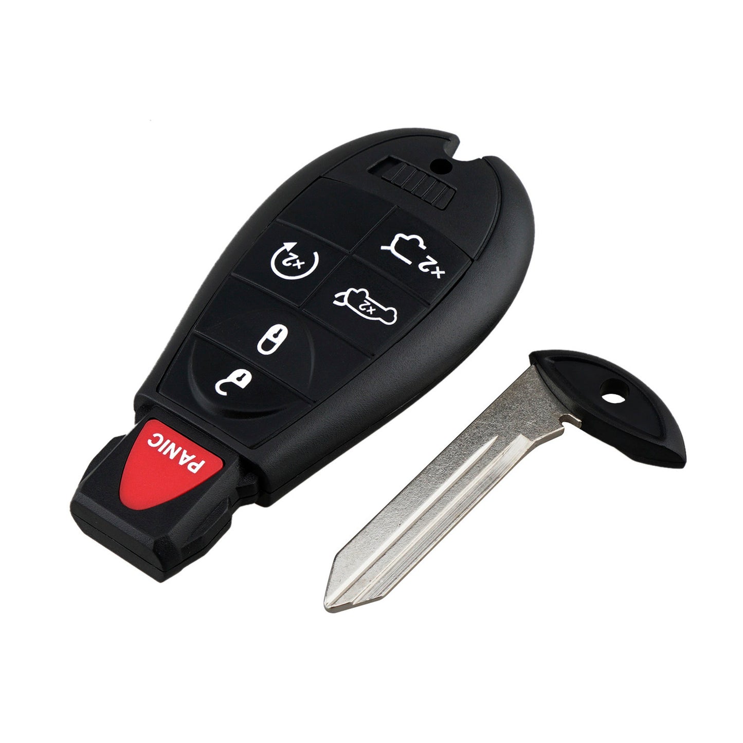 5+1 Buttons 433MHz Keyless Entry Fob Remote Car Key For 2008 - 2013 Jeep Grand Cherokee (Non-Prox)  Commander FCC ID: M3N5WY783X IYZ-C01CSKU : J421