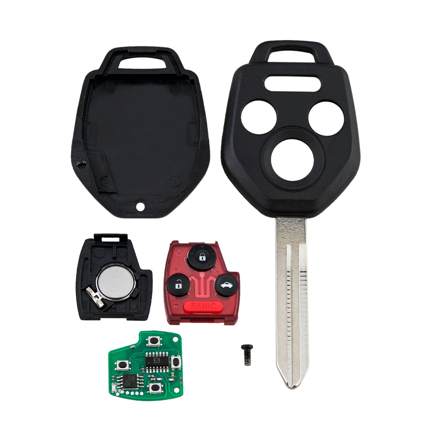 4 Buttons 315MHz Keyless Entry Fob Remote Car Key For 2011-2014 Subaru Tribeca FCC ID:  CWTWB1U811 SKU : J488