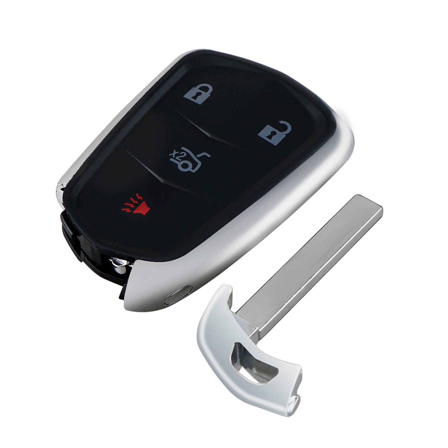 4 Buttons 315MHz Keyless Entry Fob Remote Car Key For 2014 - 2019 Cadillac CTS Sedan ATS XTS FCC ID: HYQ2AB SKU : J521