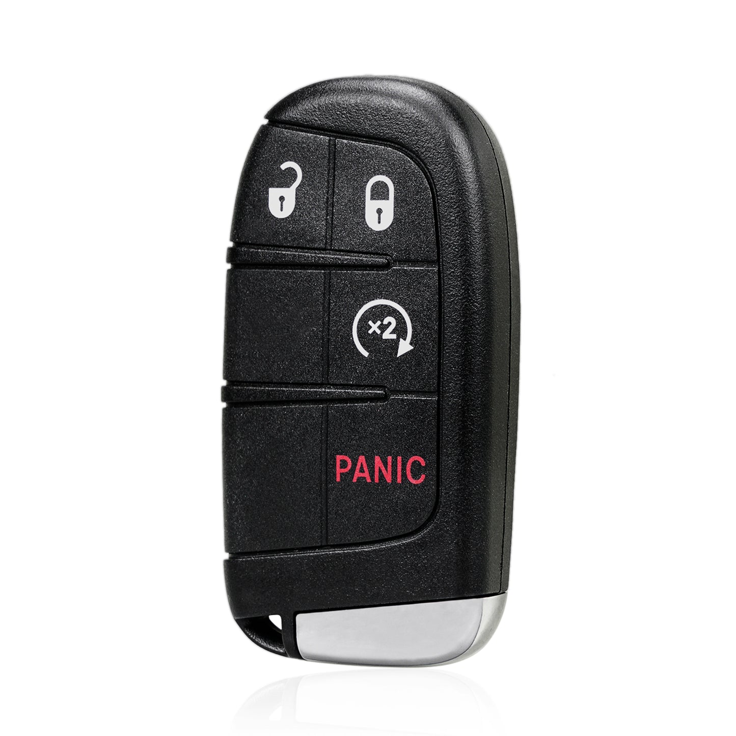4 Buttons 433MHz Keyless Entry Fob Remote Car Key For 2015-2021 Jeep Renegade Compass (New Body Style) FCC ID: M3N-40821302 SKU : J721