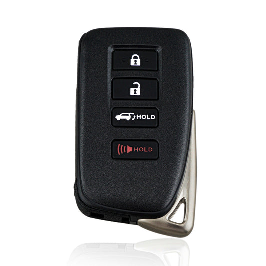 3+1 Buttons 315MHz Keyless Entry Fob Remote Car Key For 2016 - 2020 Lexus RX350 350L 450h 450hL FCC ID: HYQ14FBB SKU : J530