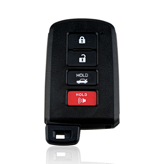 4 Buttons 315MHz Keyless Entry Fob Remote Car Key For 2012 - 2020 Toyota Avalon Camry Hybrid Corolla LE Premium Package (US Built) SE / XSE / XLE (US Built) FCC ID: HYQ14FBA  SKU : J523