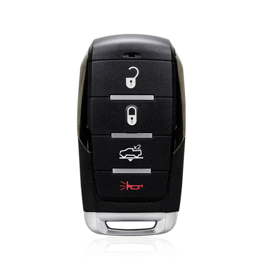 4 Buttons 433MHz Keyless Entry Fob Remote Car Key For 2019-2022 Ram 1500 Pickup FCC ID:OHT-4882056 SKU : J966