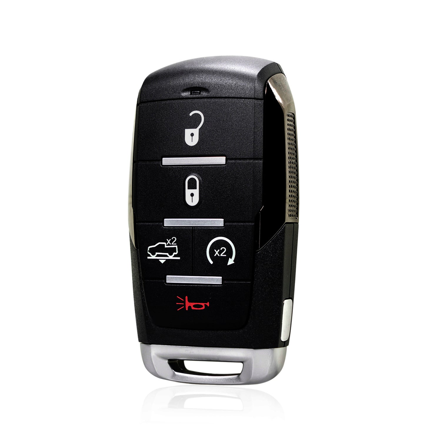 5 Buttons 433.92MHz Keyless Entry Fob Remote Car Key For 2019 - 2021 Ram 1500 Pickup FCC ID:OHT-4882056 SKU : J703