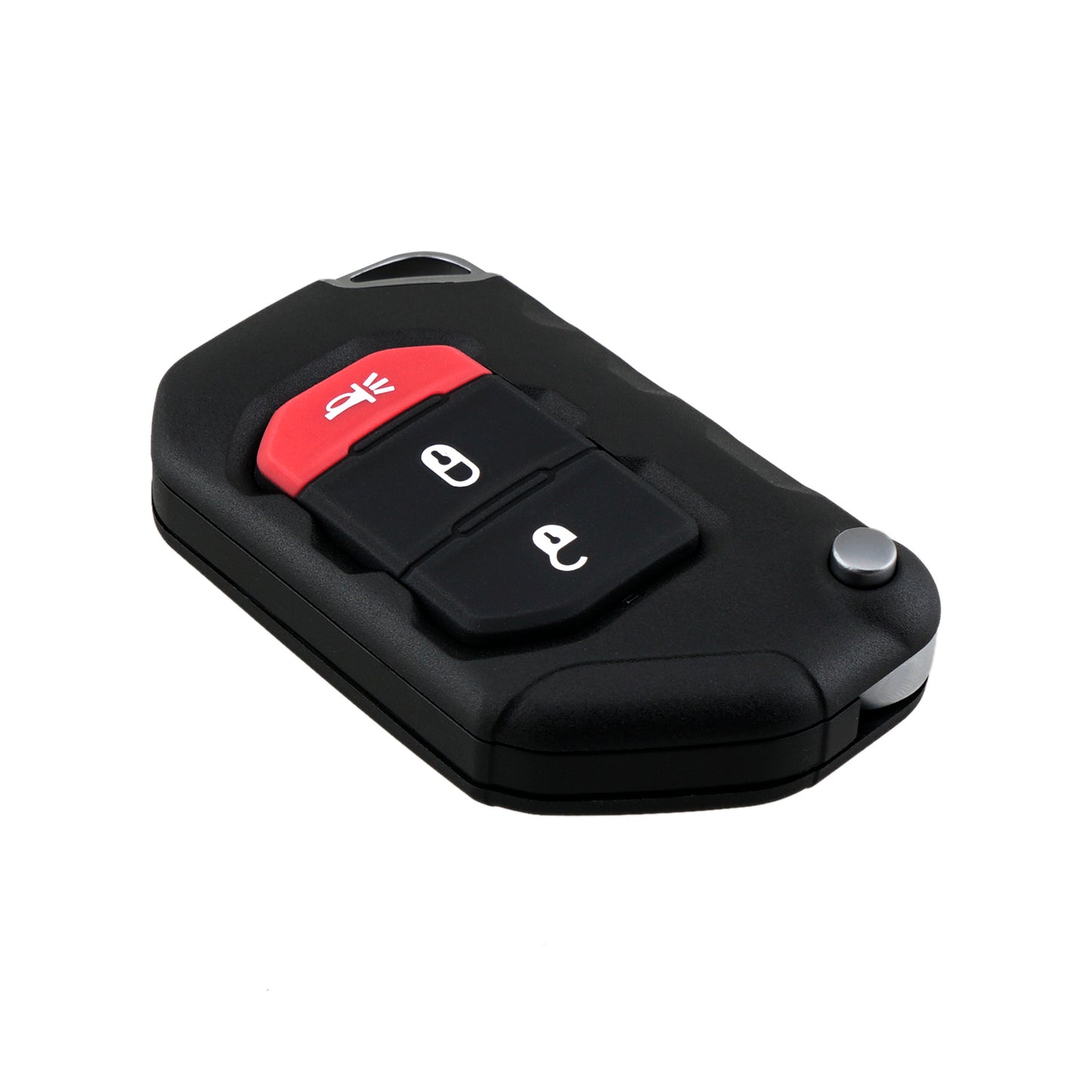 3Buttons 433.92MHz Keyless Entry Fob Remote Car Key For 2018 - 2021 Jeep Wrangler Gladiator FCC ID: OHT1130261 SKU : J592